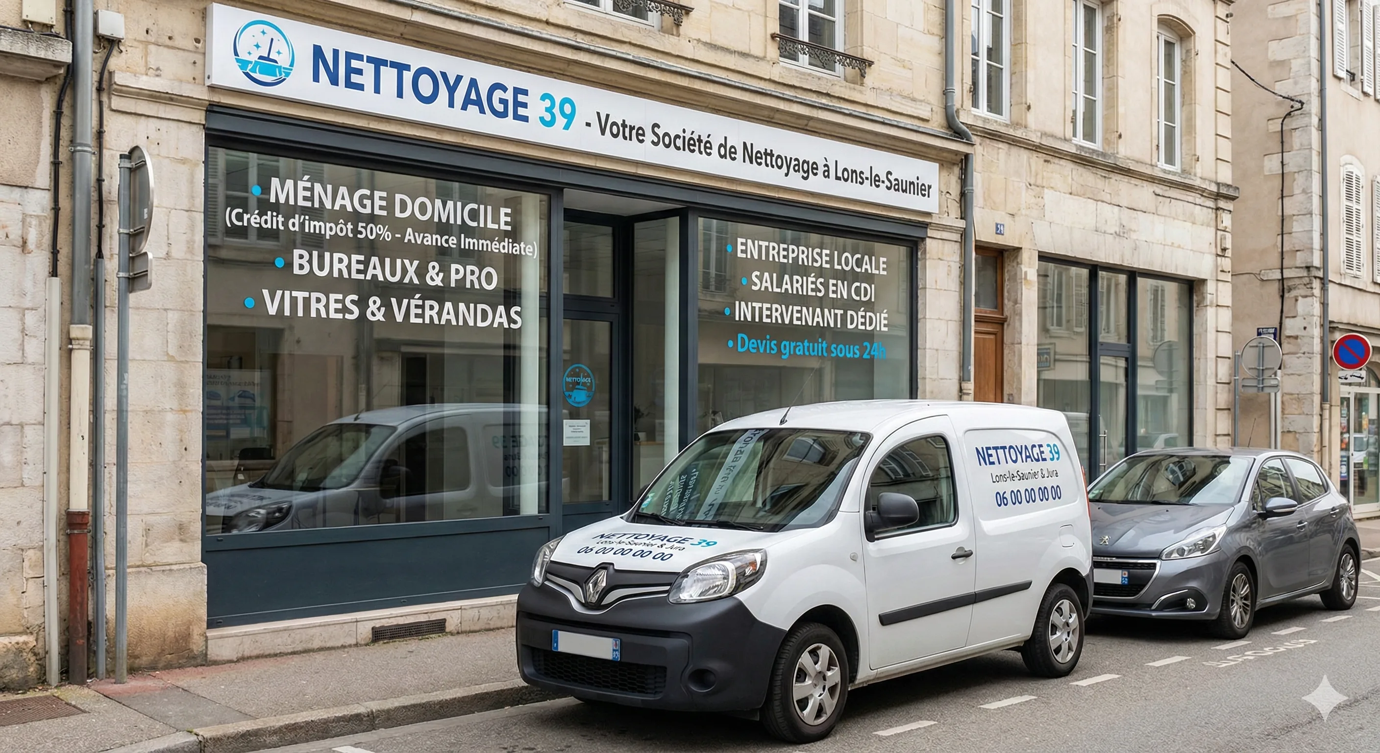 Nettoyage professionnel Dole